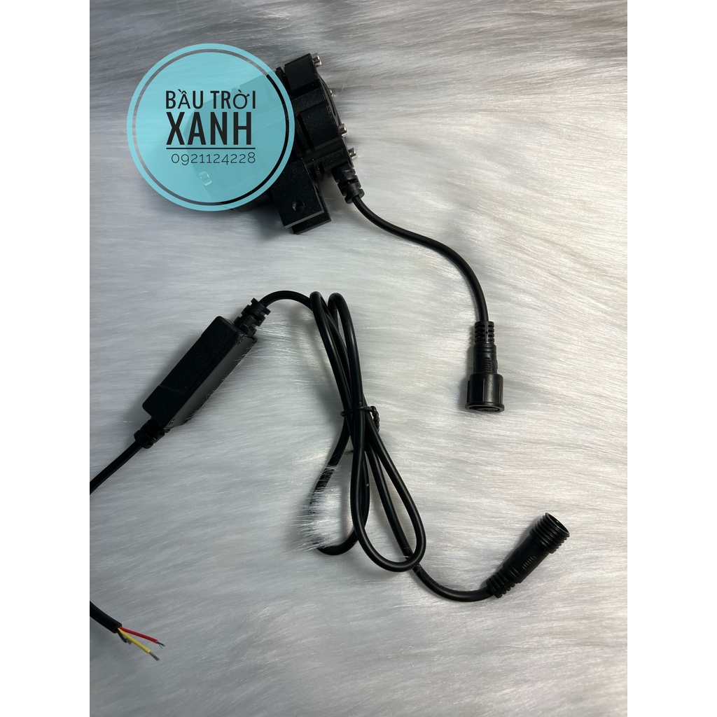 Đèn Trợ Sáng Mini Bi Cầu 2 Mầu Cos Vàng Pha Trắng chất liệu nhôm