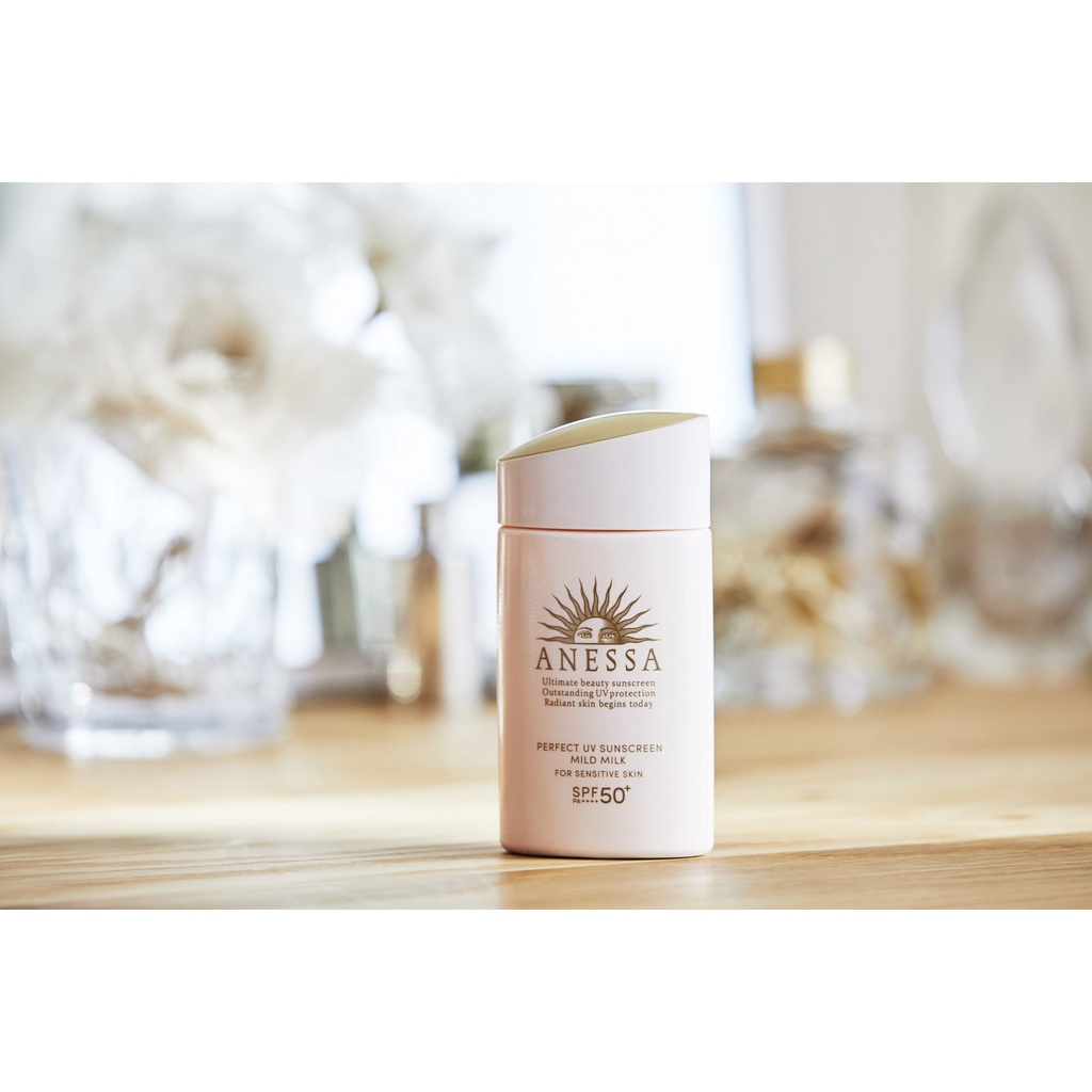 Sữa Chống Nắng Anessa Cho Da Nhạy Cảm UV SPF50+/PA++++ 60ml