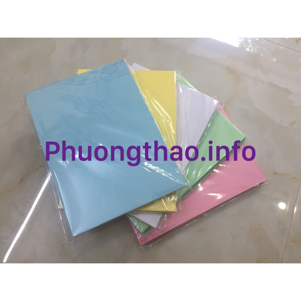 Bìa mầu A4 One INDO