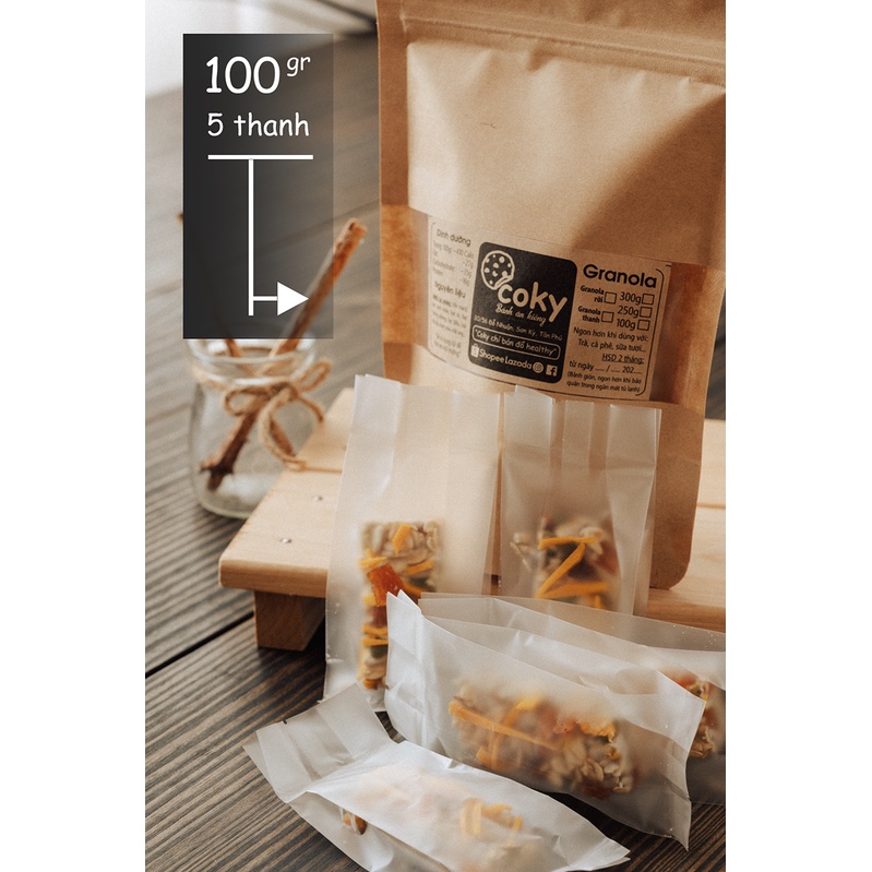 Thanh Granola bánh ngũ cốc cho người tiểu đường ăn kiêng
