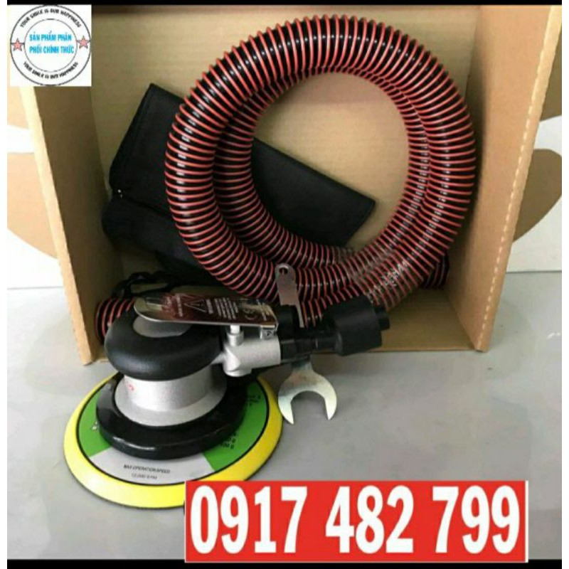 MÁY CHÀ NHÁM HƠI PRIMA CÓ HÚT BỤI ĐẾ 6 INH 150mm