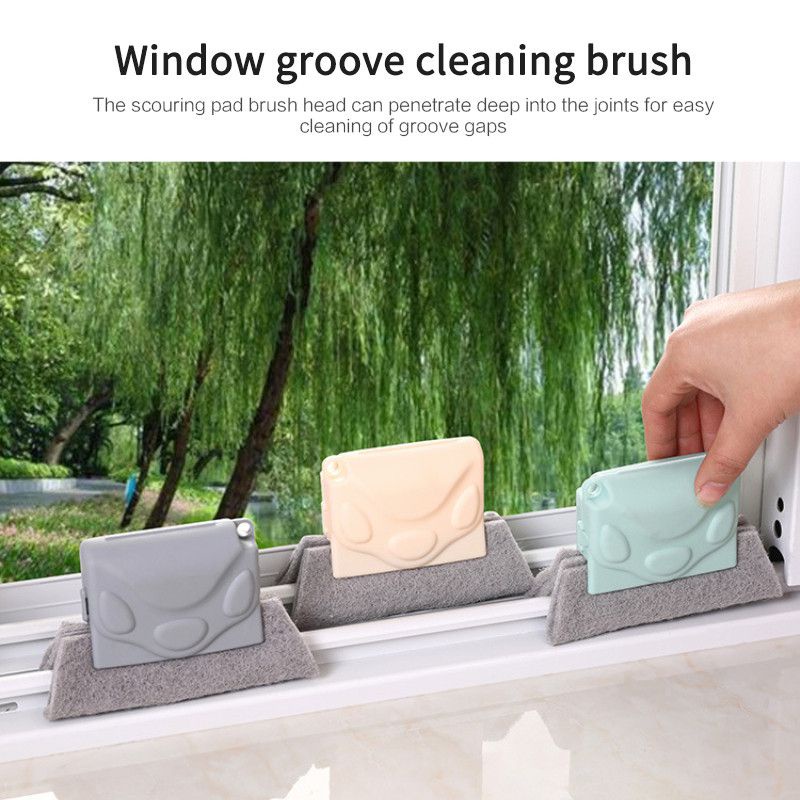 Bàn Chải Vệ Sinh Bụi Bẩn Khe Cửa Sổ Tiện Dụng