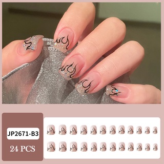 Set 24 Móng Tay Giả Thời Trang Nữ