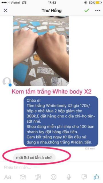 Tắm trắng white body x | BigBuy360 - bigbuy360.vn
