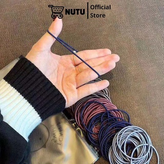 Combo 2 chun buộc tóc hàn quốc siêu dai nhiều màu, không đau tóc