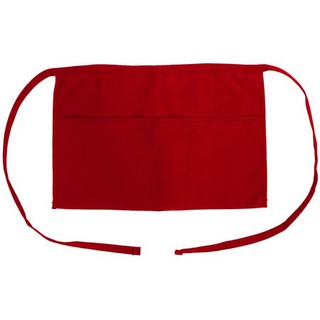 Tạp dề ngắn đồng phục màu đỏ