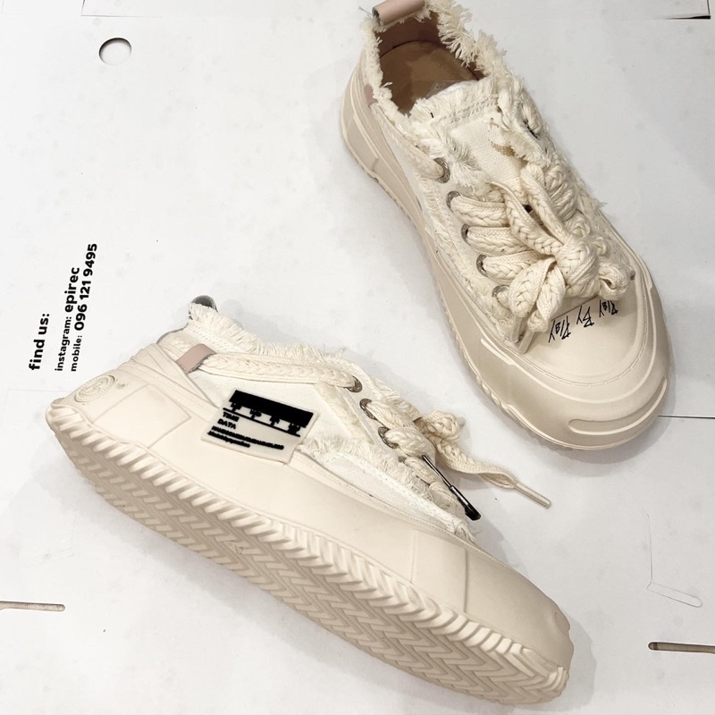 Giày thể thao xve vải đế cao su