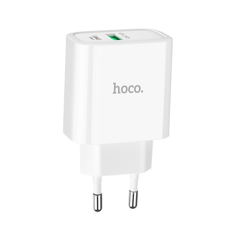 Củ Sạc Nhanh Hỗ Trợ PD + QC3.0 FREESHIP Củ Sạc Hoco C57A Sạc Nhanh IPhone và Android - BH 12 Tháng