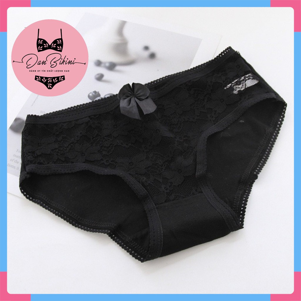 Quần Lót Nữ - Quần Lót Nữ Cotton kháng khuẩn mềm mại tông đen gợi cảm tôn dáng sexy DAN STORE MÃ Comboden5 | BigBuy360 - bigbuy360.vn