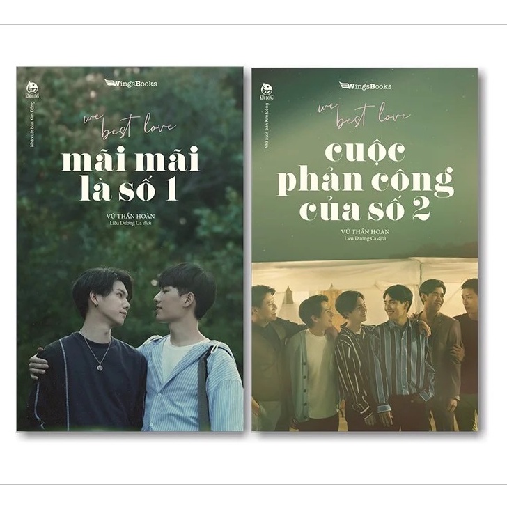 Sách – We Best Love – Mãi mãi là số 1 & Cuộc phản công của số 2 (boxset 2 quyển)