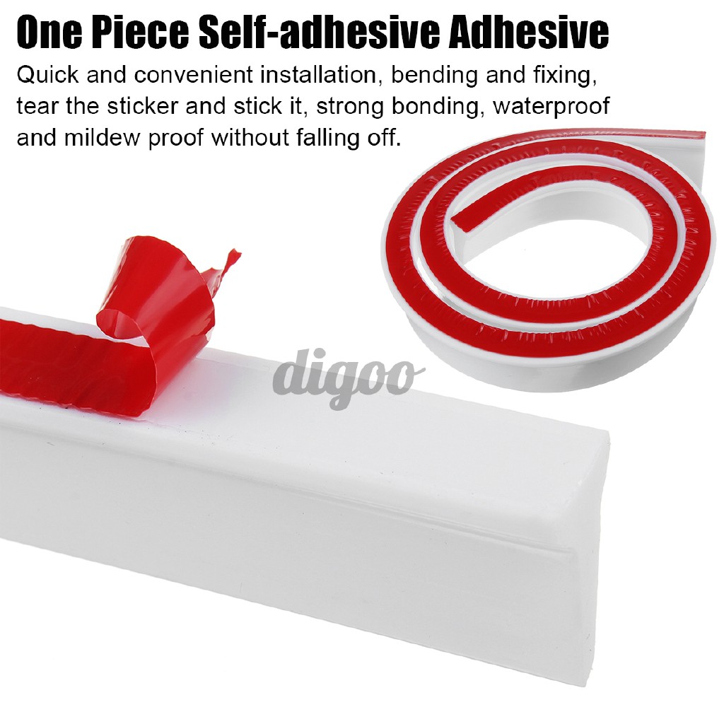 Dải cao su silicon chặn nước cho nhà tắm, chống nước tràn vào nhà tiện dụng