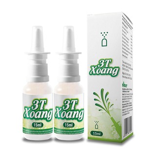 Combo 2 xịt mũi 3t xoang viêm mũi dị ứng, viêm xoang cấp và mãn tính