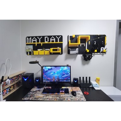 Móc đơn gắn bảng treo tường pegboard NBC131 HOOKLET
