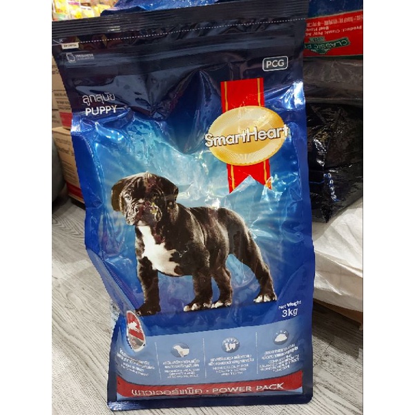 Thức ăn hạt cho chó Bully,Pug - SmartHeart Power Pack Puppy/Adult