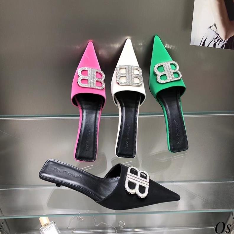 Sục Balenciaga 4 Màu Trắng Đen Hồng Xanh Full Size 35-38