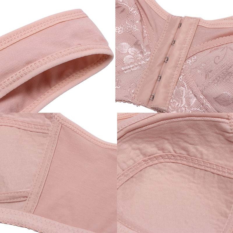 Áo ngực chất liệu cotton thông thoáng size rộng dành cho nữ