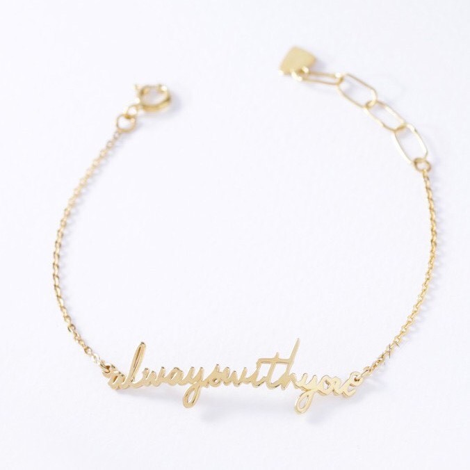 Lắc nữ bạc mạ vàng Alwayswithyou Gix Jewel LT05