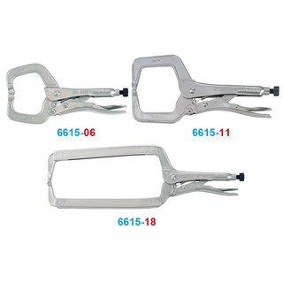 Kìm chết chữ c 6"-11"-18" kingtony 6615
