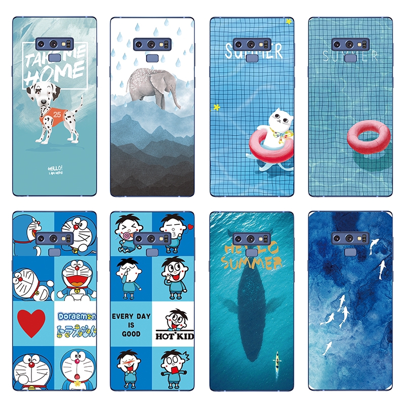 Ốp điện thoại TPU hoạt hình đáng yêu cho Samsung Note 9 8 / S8 S9 Plus