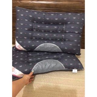 COMBO 2 Gối matxa cổ chống ngáy chống đau vai gáy