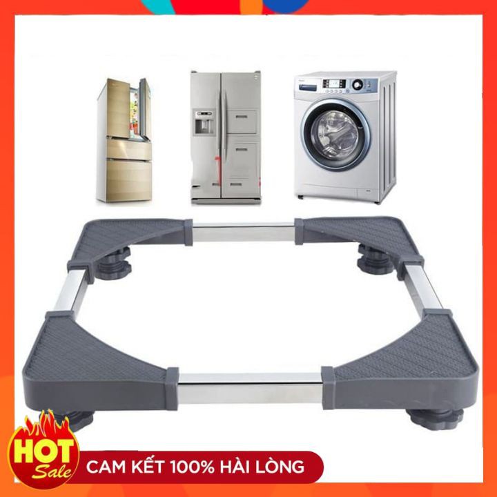 [HÀNG LOẠI 1]Chân Kê Máy Giặt Tủ Lạnh Đế Kê Chân Tủ Lạnh Máy Giặt Bằng Inox Đa Năng | BigBuy360 - bigbuy360.vn