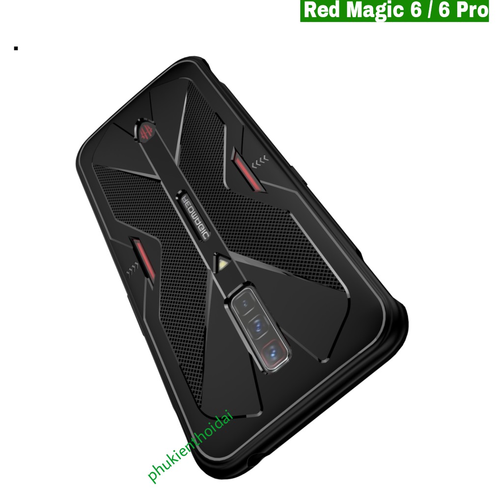 Ốp lưng Red Magic 3 / 3S / Magic 6 / 6 Pro chống sốc chơi game tản nhiệt cao cấp