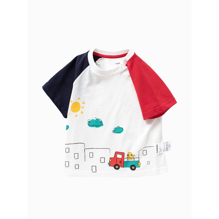 Áo thun ô tô nhiều màu đi học BALABALA - BABY dành cho bé trai 200222117102