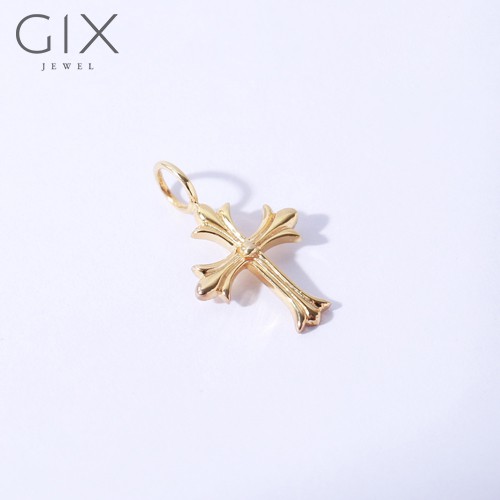 Mặt dây chuyền thánh giá bằng bạc tinh xảo cao cấp Gix Jewel MDC02