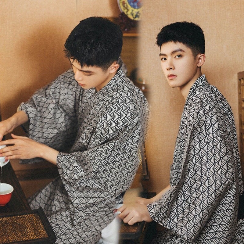 Yukata nam trang phục nhật bản kimono nam