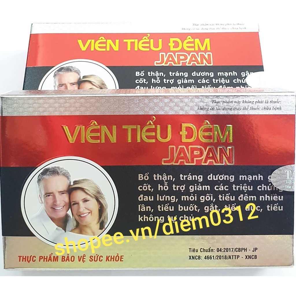 VIÊN TIỂU ĐÊM JAPAN - HỔ TRỢ GIẢM TIỂU ĐÊM - DÙNG ĐƯỢC CHO CÀ NAM VÀ NỮ