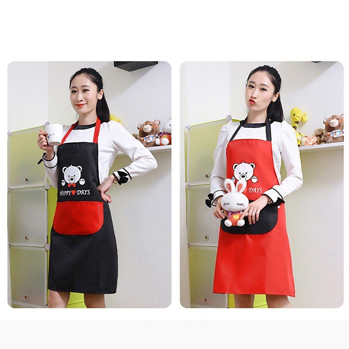 Tạp dề nhà bếp hình gấu siêu dễ thương