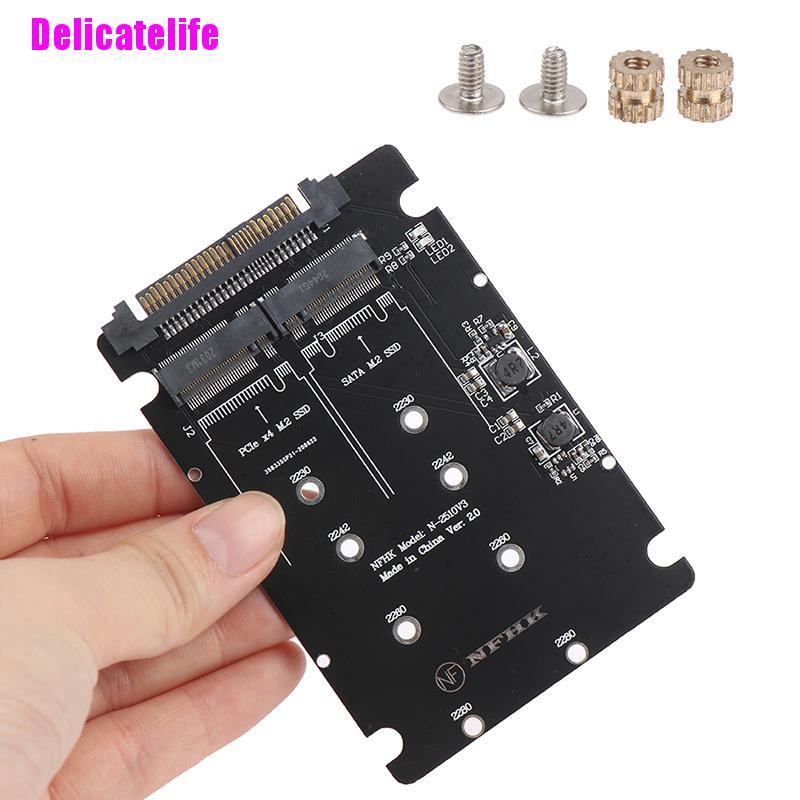 Thẻ chuyển đổi Sata M.2 Ssd sang 2.5 "Sata Nvme M.2 Ngff Ssd sang Sff-8639 chất lượng cao