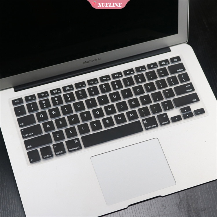 Miếng dán bảo vệ bàn phím bằng silicon mềm siêu mỏng cho Macbook Pro Air 13'' 15'' 17'' A1466 A1466 A1502 Xueline