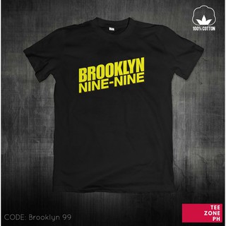 Áo Thun 100% Cotton In Hình Brooklyn 99 Nine Thời Trang Thể Thao Dành Cho Nam