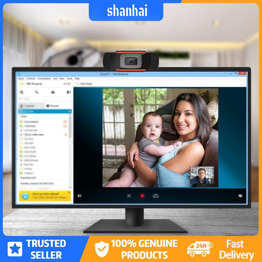 Webcam Có Thể Xoay 30 Độ Usb 2.0 Độ Nét HD720p Tích Hợp Micro Tiện Dụng | BigBuy360 - bigbuy360.vn