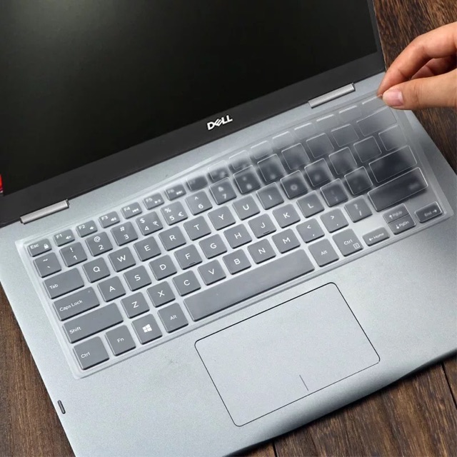 Tấm silicon bảo vệ bàn phím laptop Dell 13,3 -14  inch - Tấm phủ bàn phím