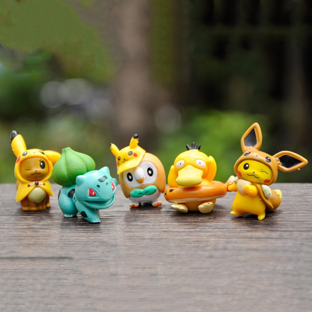 Mô Hình Nhân Vật Pokemon Bằng Pvc Độc Đáo Cho Bé
