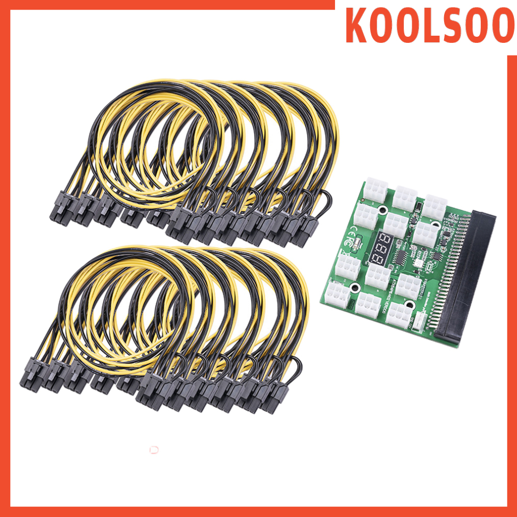 Bo Mạch Chuyển Đổi Nguồn Điện 12v 12 6 Pin Sang 6 + 2 Pin Cho Máy Đào Bitcoin