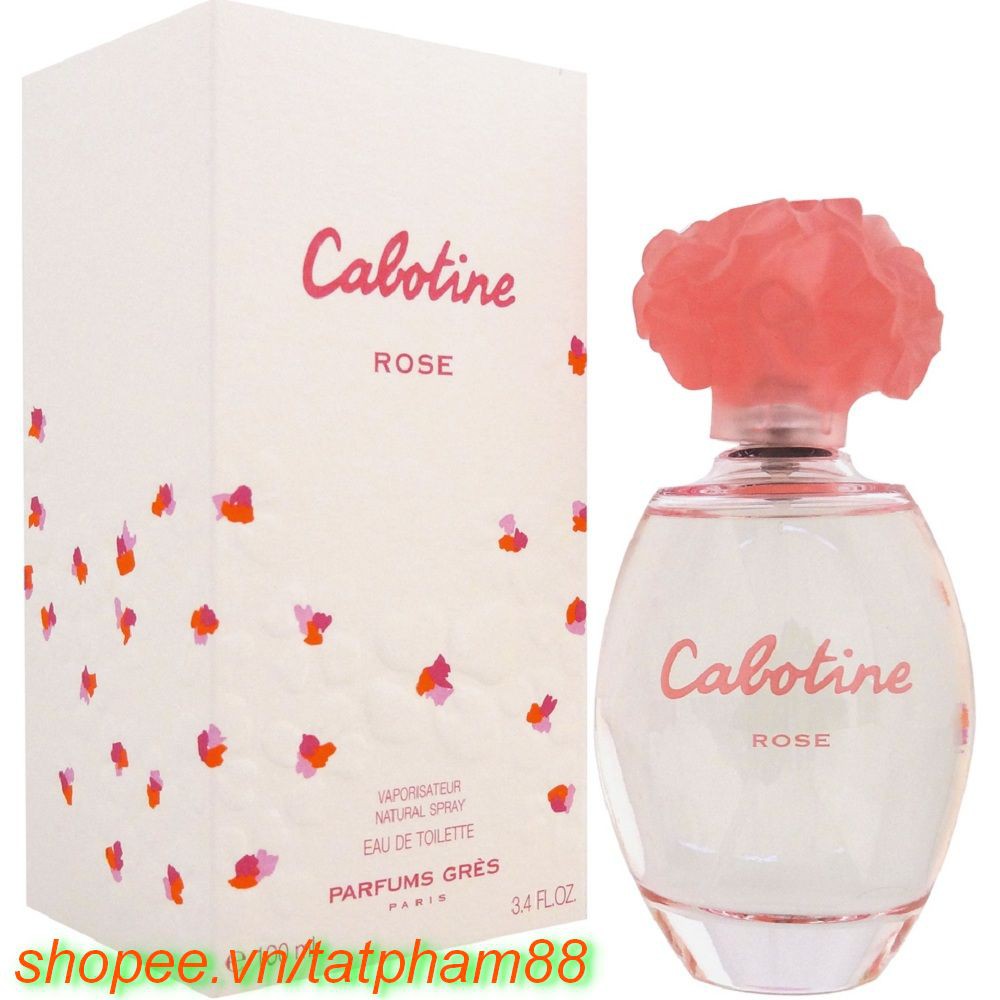 Nước Hoa Nữ 100Ml Gres Cabotine Rose, tatpham88 Chất Lượng Tạo Nên Niềm Tin.