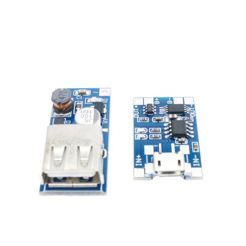 Bảng Mạch Cung Cấp Nguồn 0.9v ~ 5v 600ma Mini Dc-dc + Mô Đun Sạc Pin 1a Tp4056 | BigBuy360 - bigbuy360.vn