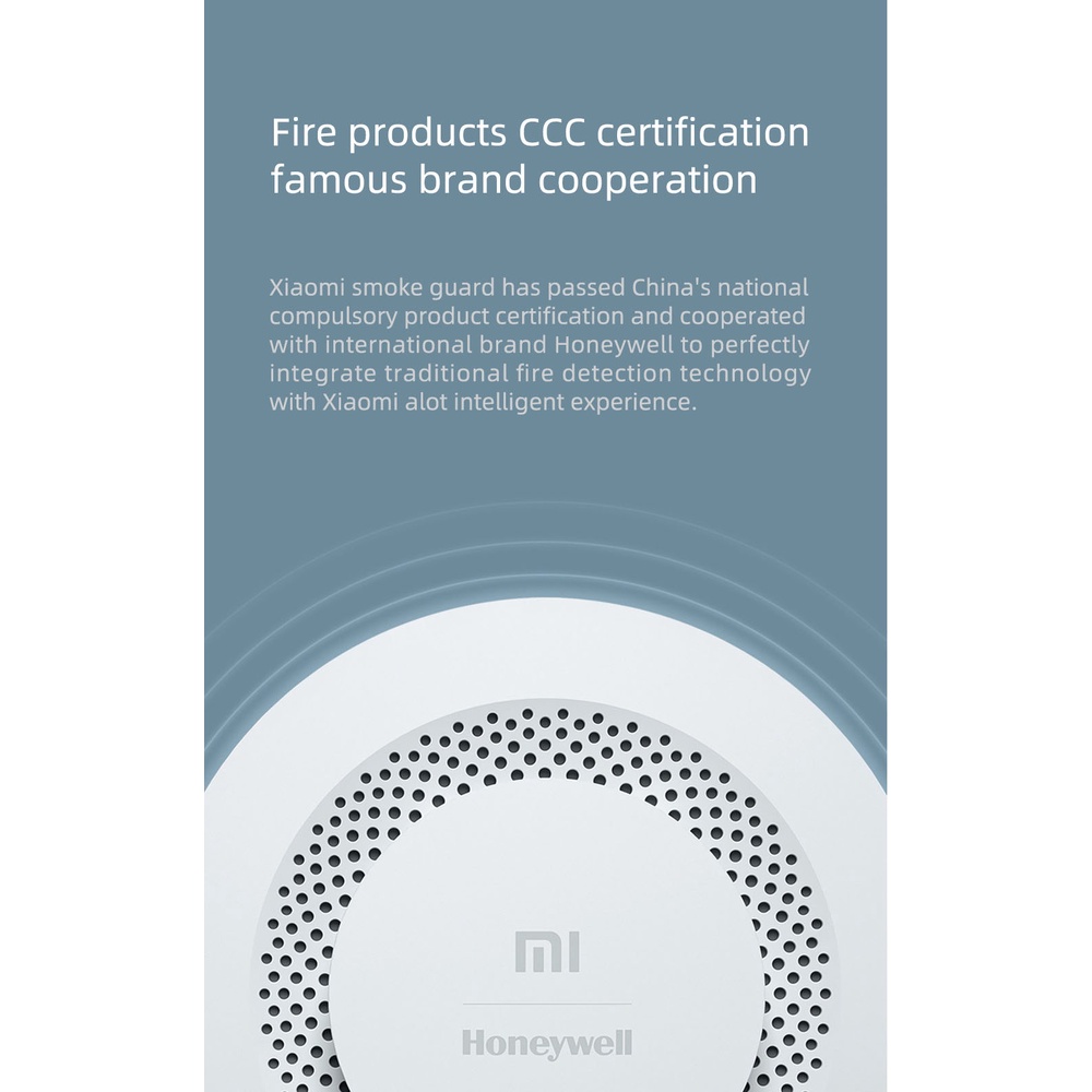 HONEYWELL Thiết Bị Báo Khói Thông Minh Xiaomi Mijia