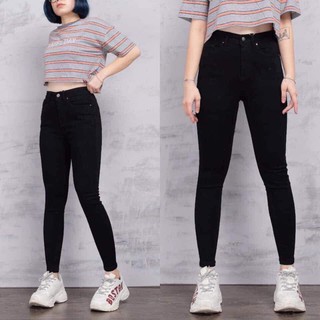 { Xả kho} Quần Jeans nữ đen mix đồ cực đẹp