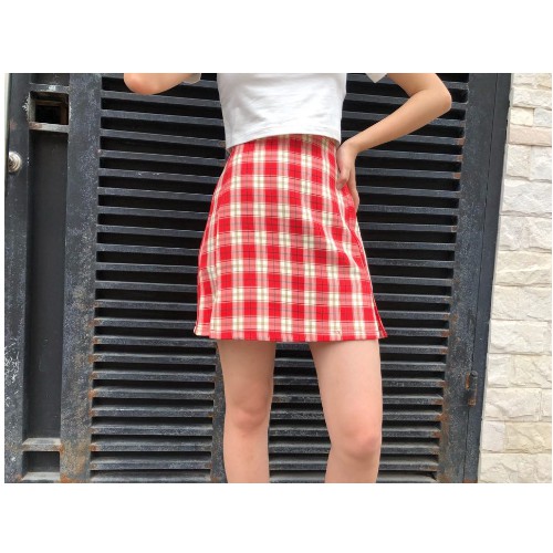 Chân váy kẻ caro Ulzzang nhiều màu - Chân váy chữ A caro Zinti | BigBuy360 - bigbuy360.vn