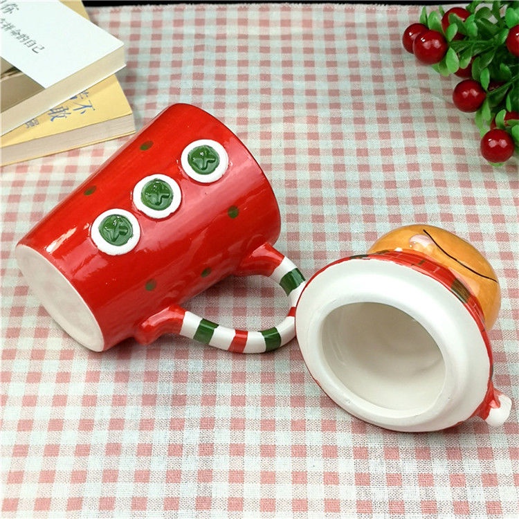 Ly sứ họa tiết giáng sinh xinh xắn