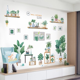 Decal dán tường Không gian xanh số 2