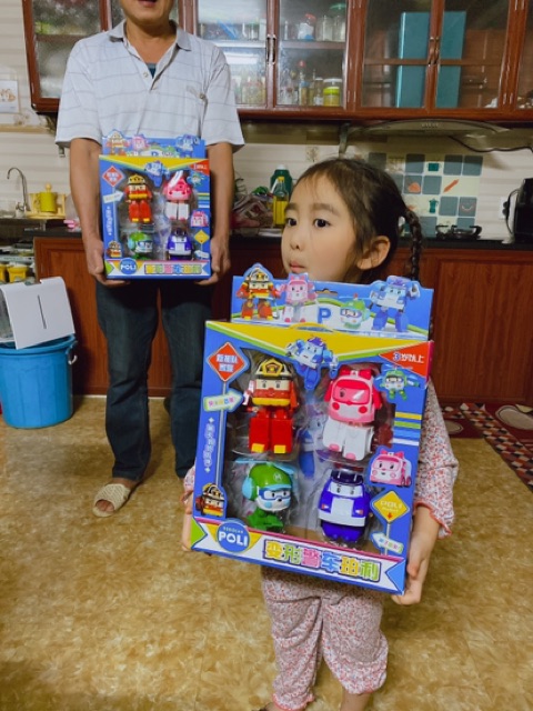 Biệt đội 4 xe Robocar PoLi  biến hình cảnh sát  no.168-4