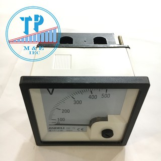 Đồng hồ Vôn kế 0- 500VAC