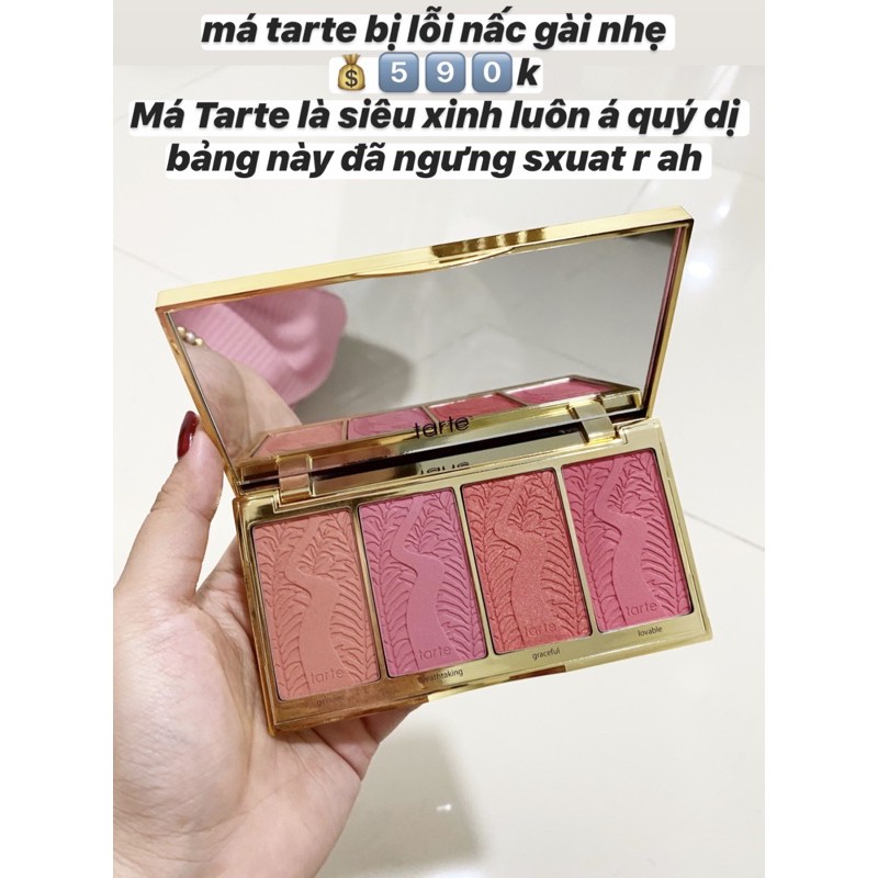 BẢNG MÁ HỒNG TARTE