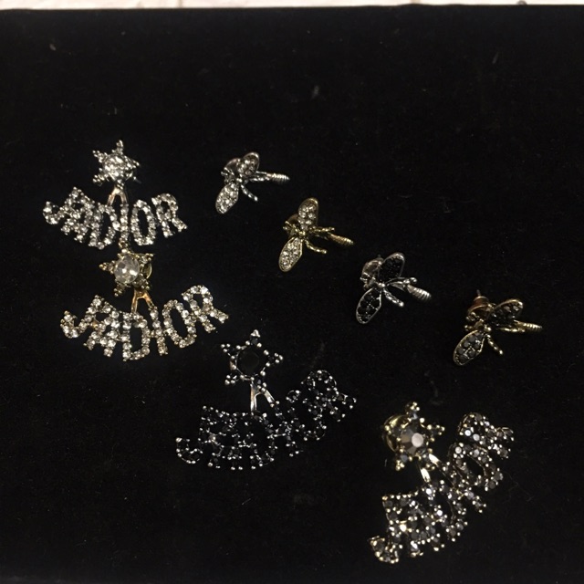 *khuyên tai hình chữ cá tính,sang chảnh(KHUYENNDE2)