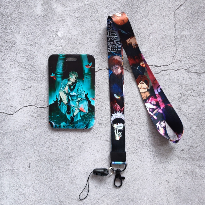 Dây Đeo Thẻ ID/Điện Thoại In Hình Anime Xinh Xắn